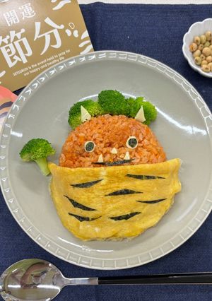 鬼のオムライス-レシピのメイン写真