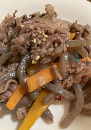 牛こまポン酢-レシピのメイン写真