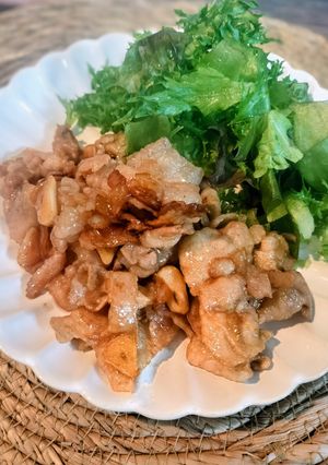 豚バラにんにく炒め-レシピのメイン写真