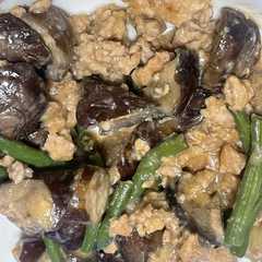 รูปของ 簡単ナスの肉味噌炒め