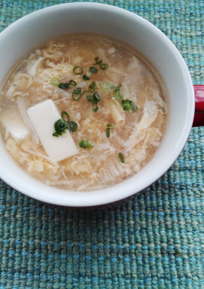 えのきと豆腐の卵スープ-レシピのメイン写真
