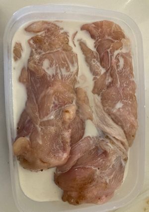 カレーやシチュー用とり胸肉の下拵え-レシピのメイン写真