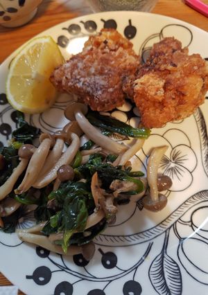色々キノコとほうれん草の塩麹ソテー-レシピのメイン写真