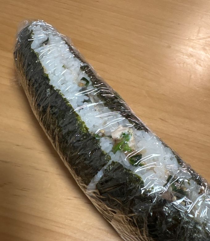 備忘録 ツナマヨとおひたしのおにぎらず-レシピのメイン写真