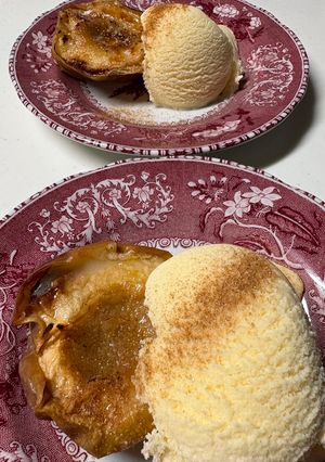 オーブンで半割り焼きりんご-レシピのメイン写真