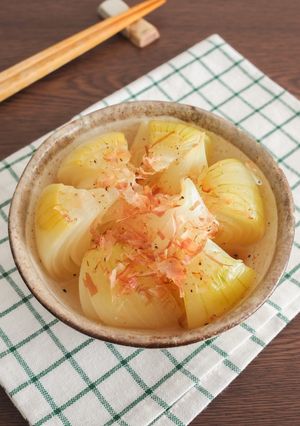 超簡単！玉ねぎのうま塩レンジ蒸し♪-レシピのメイン写真