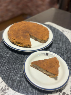 混ぜて焼くだけ!もっちもち 餅ケーキ-レシピのメイン写真