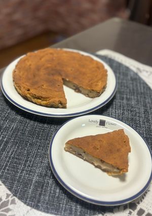 混ぜて焼くだけ！もっちもち 餅ケーキ-レシピのメイン写真