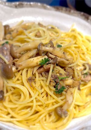 オイルサーディンの簡単和風パスタ-レシピのメイン写真