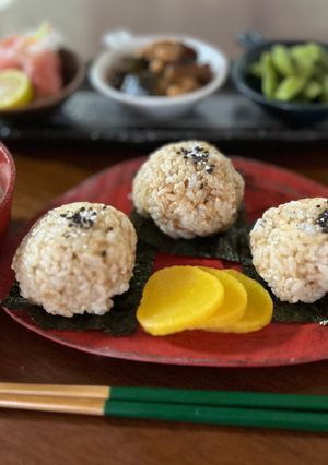 旨み成分てんこ盛りおにぎり-レシピのメイン写真