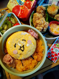 えもじの子オムライス〜がんばれ〜-レシピのメイン写真