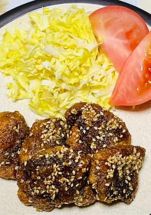 かじきの胡麻がらめ-レシピのメイン写真
