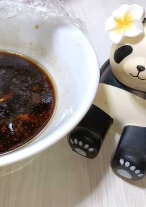 麺つゆで バルサミコソース-レシピのメイン写真