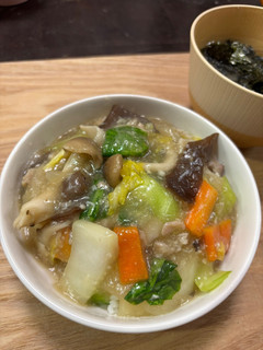 きのこたっぷり五目あんかけご飯-レシピのメイン写真