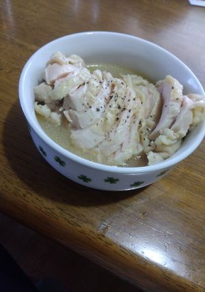 保温でしっとりポッカレモン🍋サラダチキン-レシピのメイン写真