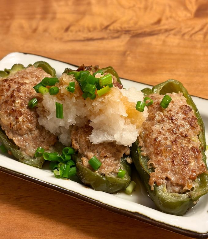 種まで食べちゃう♪ピーマンの肉詰め-レシピのメイン写真