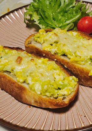 簡単美味しいアボカドトースト-レシピのメイン写真