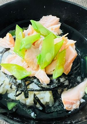 塩麹鮭茶漬け-レシピのメイン写真