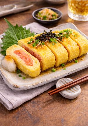 明太玉子焼き-レシピのメイン写真