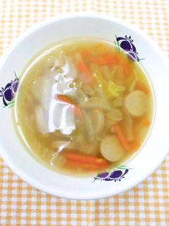 白菜とウインナーのスープ-レシピのメイン写真