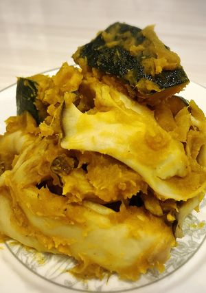 カボチャとエリンギのコンポタホットサラダ-レシピのメイン写真