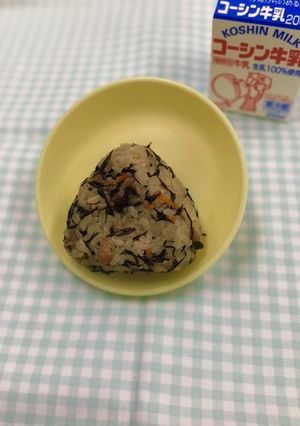 ひじきおにぎり-レシピのメイン写真
