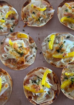 餃子皮のピザ-レシピのメイン写真