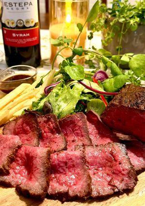 ローストビーフ バルサミコ酢ソース-レシピのメイン写真