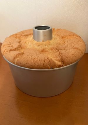 プレーンシフォンケーキ-レシピのメイン写真
