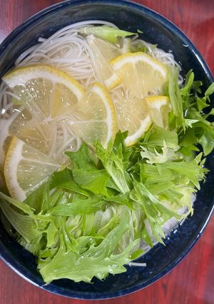 レモン🍋おろし大根そうめん-レシピのメイン写真