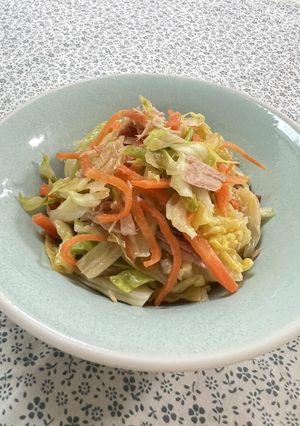 レンチンキャベツのツナ和え-レシピのメイン写真