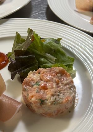 とーちゃん特製前菜サーモンタルタル-レシピのメイン写真