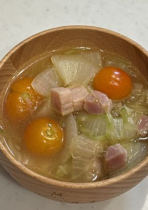野菜のコンソメスープ-レシピのメイン写真