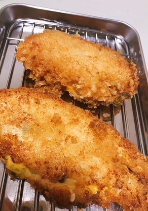 トロッとジューシー！豆苗チーズささみ揚げ-レシピのメイン写真