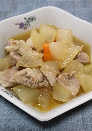 冬瓜と鶏肉の煮物-レシピのメイン写真