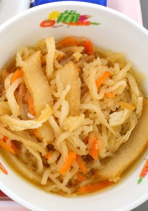 切り干し大根の煮つけ★宇都宮学校給食-レシピのメイン写真