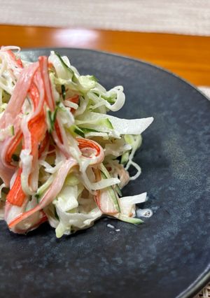 カニカマ大根マヨサラダ-レシピのメイン写真