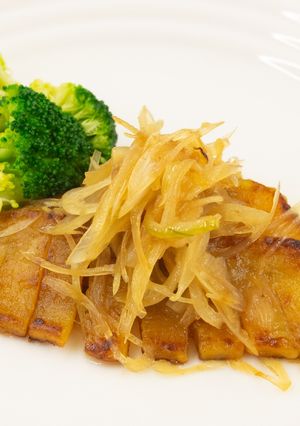 干し芋deなんちゃって豚の生姜焼き-レシピのメイン写真