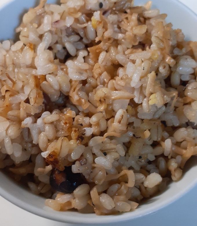 超簡単^^ チキンラーメン炊き込みご飯-レシピのメイン写真