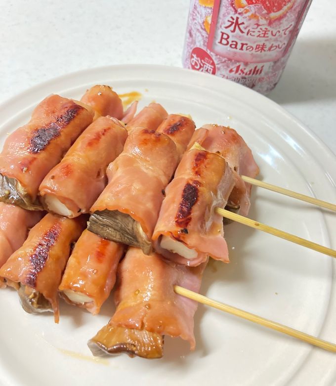 エリンギベーコン巻き串 by 呑兵衛どぅーん 【クックパッド】 簡単