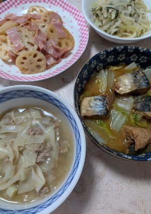 簡単★サバ味噌煮缶と白菜のレンチン-レシピのメイン写真