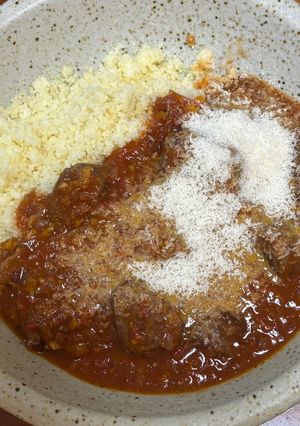 子羊のトマト煮〜クスクス添え〜-レシピのメイン写真