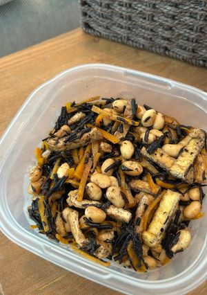 ひじきと大豆たちの煮物-レシピのメイン写真
