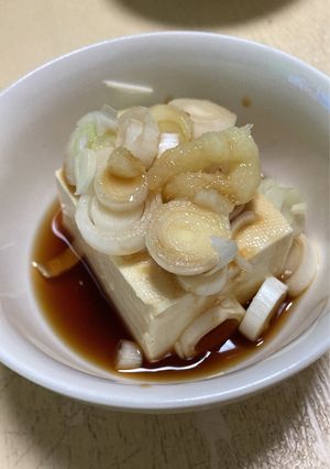 和食と相性抜群🙆‍♀️もう一品欲しいときの簡単冷や奴✨️-レシピのメイン写真