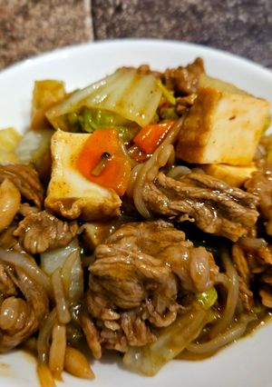 カレー肉豆腐-レシピのメイン写真