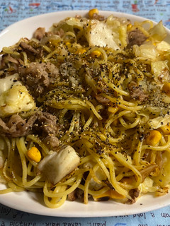 ガリペパ焼きそば-レシピのメイン写真