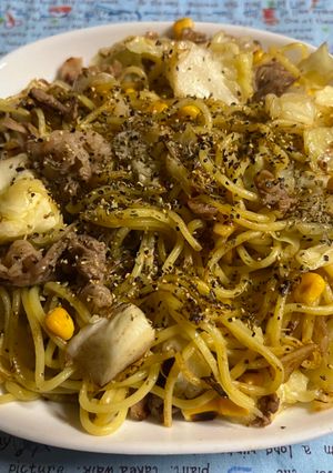 ガリペパ焼きそば-レシピのメイン写真