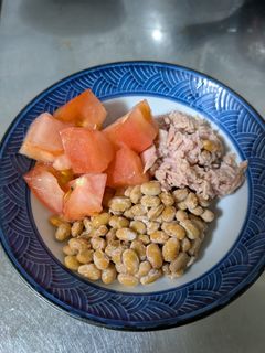 納豆ツナトマトで!-レシピのメイン写真