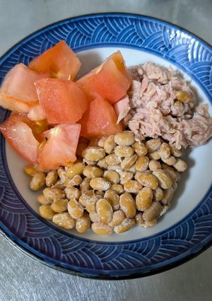 納豆ツナトマトで！-レシピのメイン写真