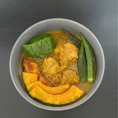 รูปของ 鶏と焼き野菜のスープカレー